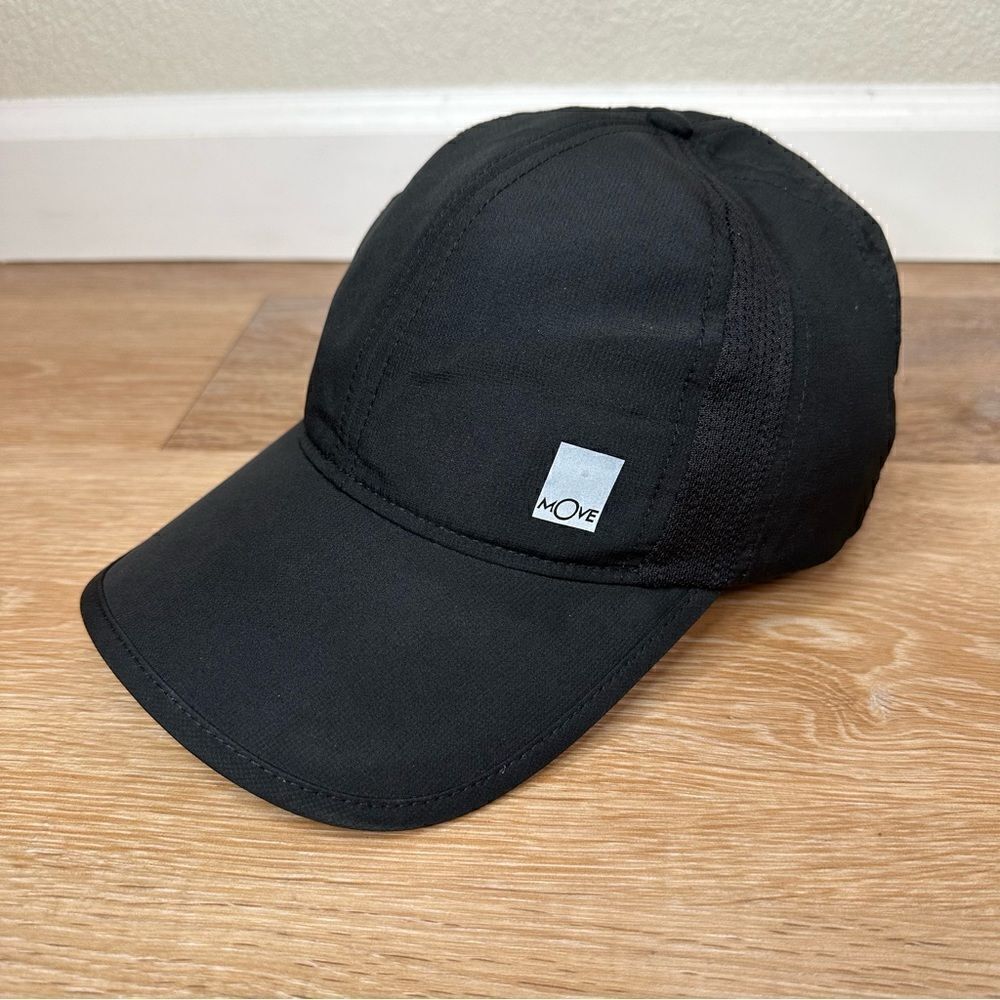 Jockey Move Black Stay Dry Technology Adjustable Athletic Hat